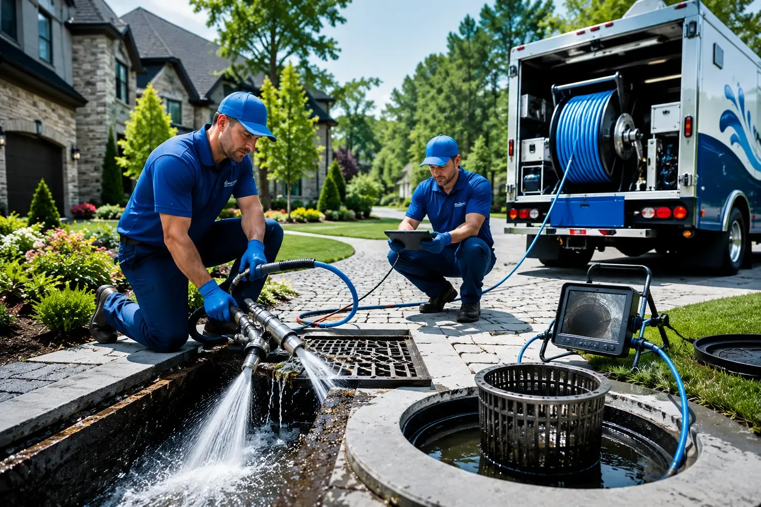 Local outdoor drain cleaning professionals in Sassafras, KY